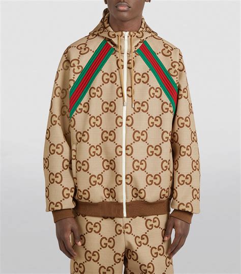 tan gucci hooded parka for men|Gucci Hooded Jackets for Men .